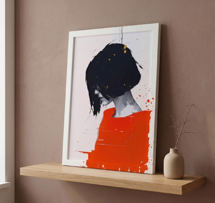 Tablou canvas - Liniște Pictată - 35x45cm [2]