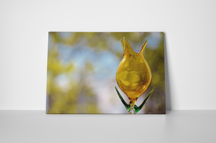 Tablou canvas : Sticla colorata [2]
