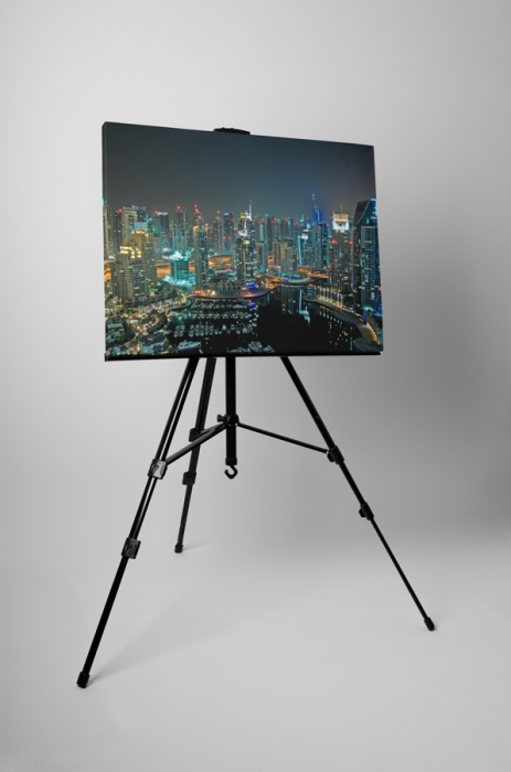 Tablou canvas : Orasul Dubai noaptea [3]