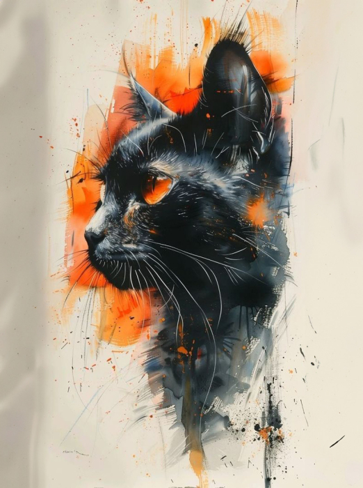 Tablou canvas - Vânător de Umbre - 35x45cm [3]