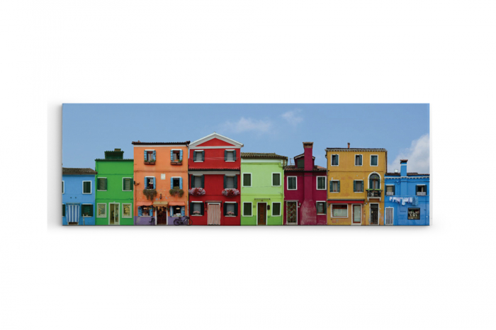 Tablou canvas panoramic - Burano [3]