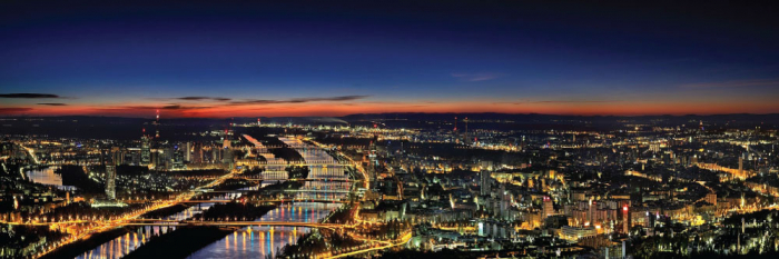 Tablou canvas panoramic - Viena [4]