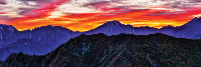 Tablou canvas panoramic - Amazing sky [4]