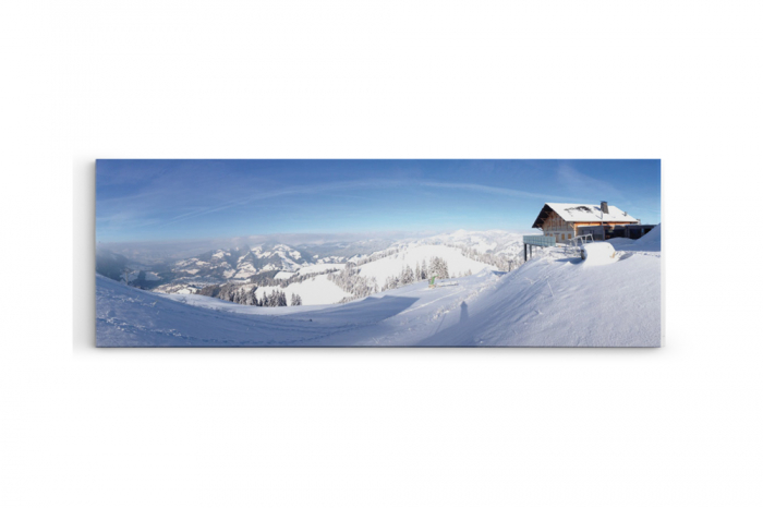 Tablou canvas panoramic - Snowy landscape [3]