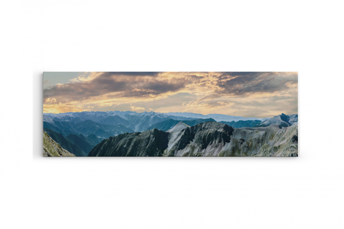 Tablou canvas panoramic - Mountainous region [3]