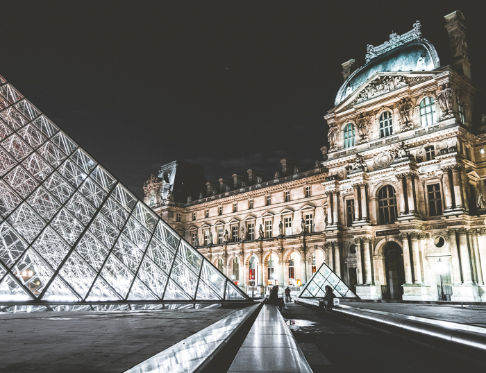 Tablou canvas : Musée du Louvre din Paris [4]