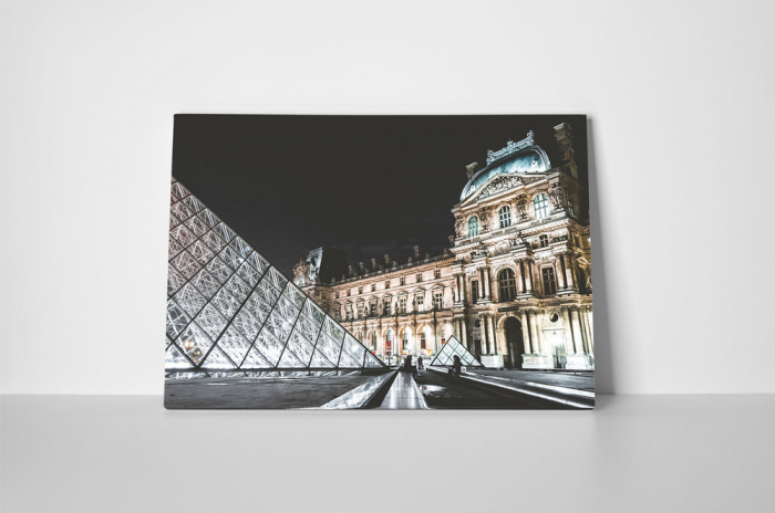 Tablou canvas : Musée du Louvre din Paris [2]
