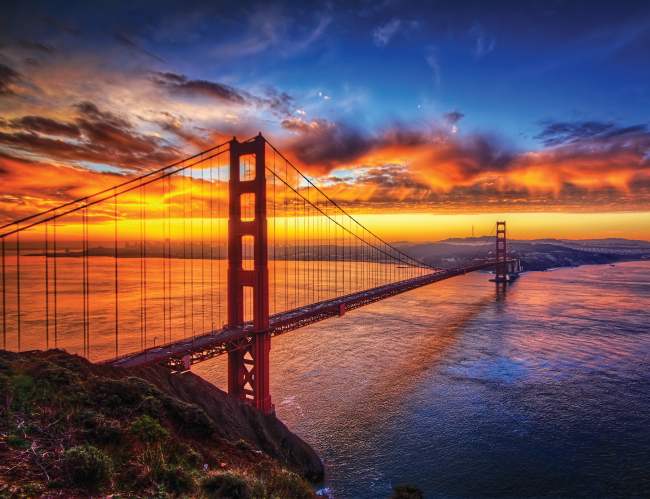 Tablou canvas : Golden Gate [4]