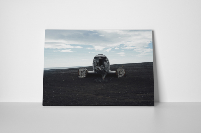 Tablou canvas : Avion prabusit [2]