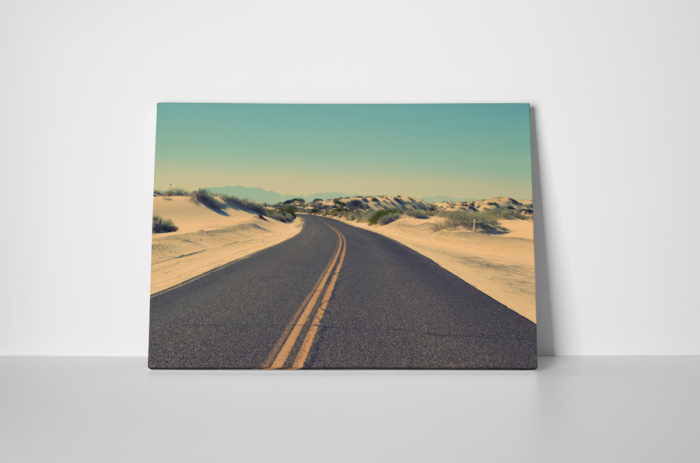 Tablou canvas : Drum pustiu [2]