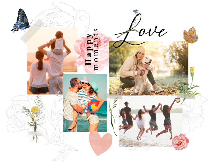 Tablou canvas personalizabil - Love [2]
