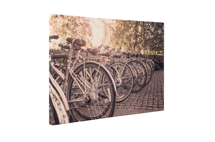 Tablou canvas : Biciclete parcate [5]