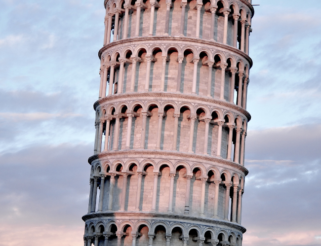 Tablou canvas : Turnul din Pisa [4]