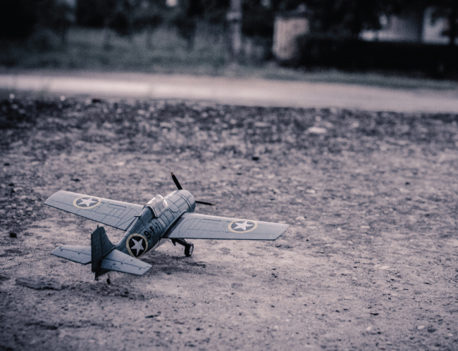 Tablou canvas : Mini avion de razboi [4]