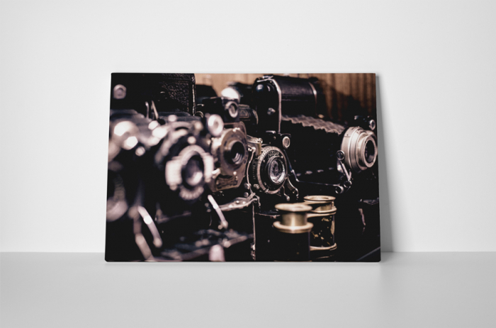 Tablou canvas : Aparate antice de fotografiat [2]