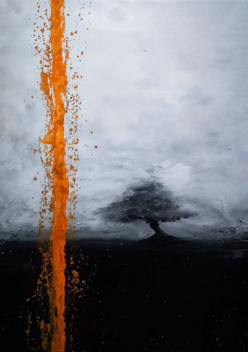 Tablou canvas - Dans de noapte - 35x45cm [4]