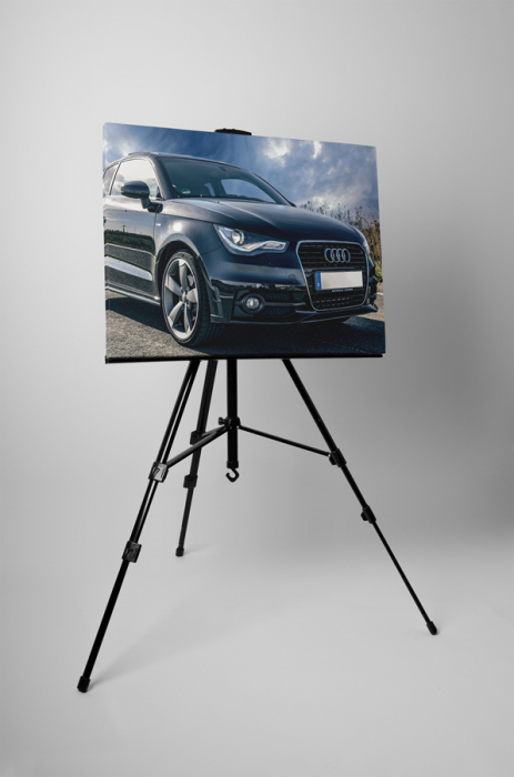 Tablou canvas : Audi negru [3]