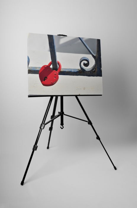 Tablou canvas : Lacat de inimioara [3]