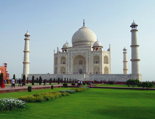 Tablou canvas : Faimosul Taj Mahal [4]