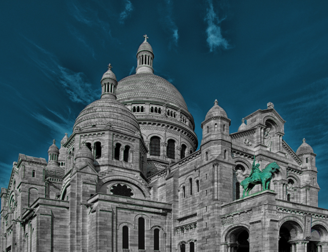 Tablou canvas : Bazilica Sacré-Cœur din Paris [4]