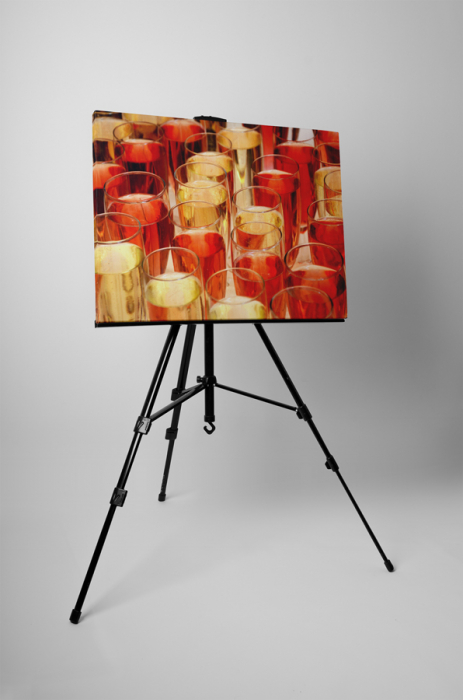 Tablou canvas : Sampanie servita [3]