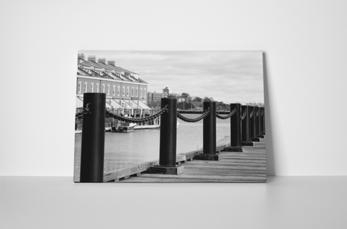 Tablou canvas : Plimbare pe dig [2]