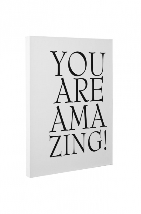 Tablou canvas : You Are Amazing [5]