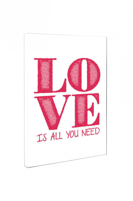 Tablou canvas : Love Is All You Need [5]