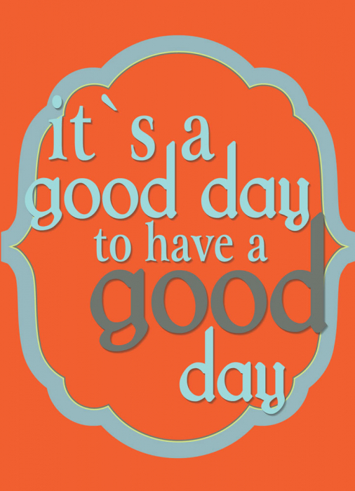 Tablou canvas : A good day [4]