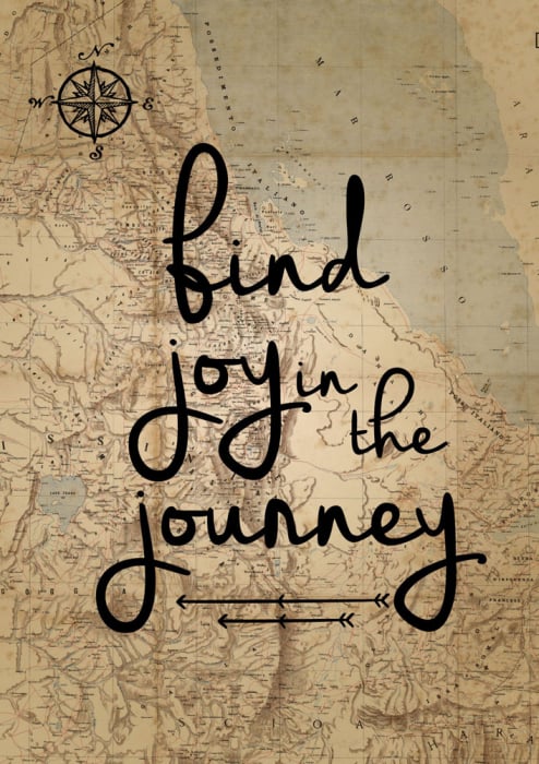 Tablou canvas : Find joy [4]