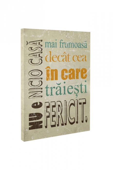 Tablou canvas : Nicio casa [5]