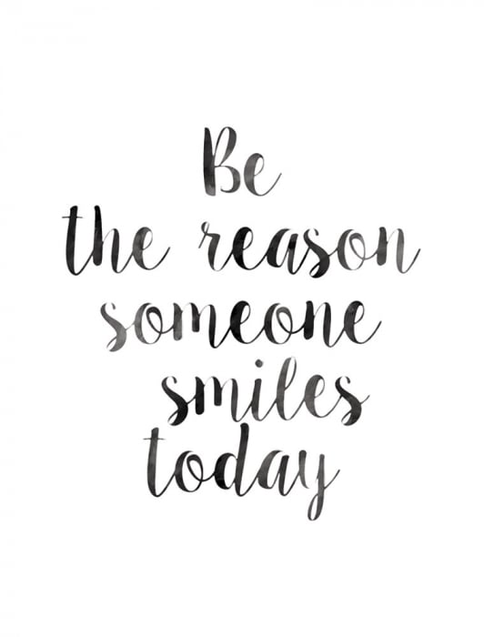 Tablou canvas : Be the reason [4]