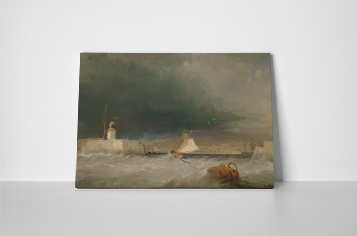 Tablou canvas : Furtuna pe malul marii [2]