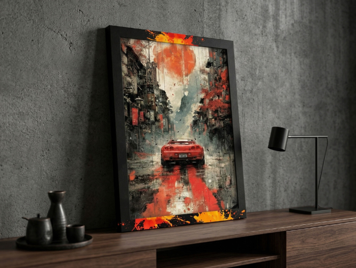 Tablou canvas - Urban Drifter - 35x45cm [2]