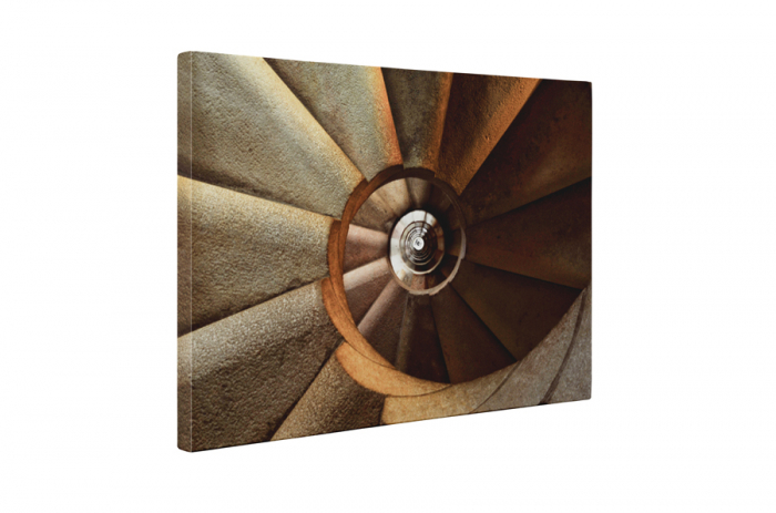 Tablou canvas : Scari in spirala [5]