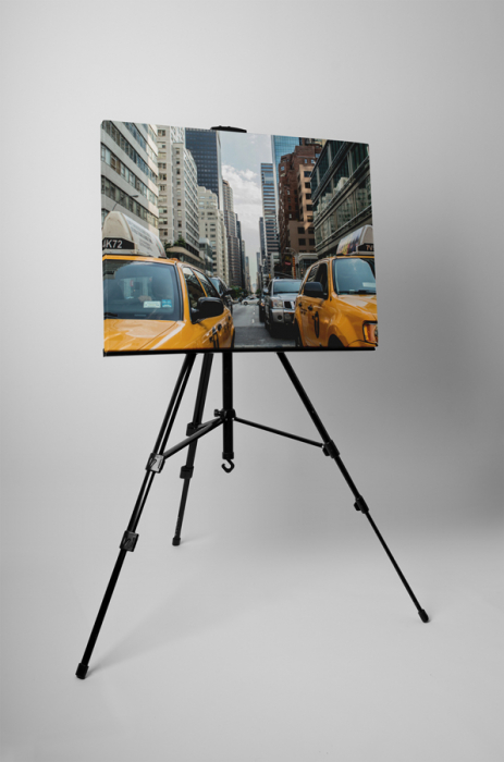 Tablou canvas : Taxiuri galbene [3]