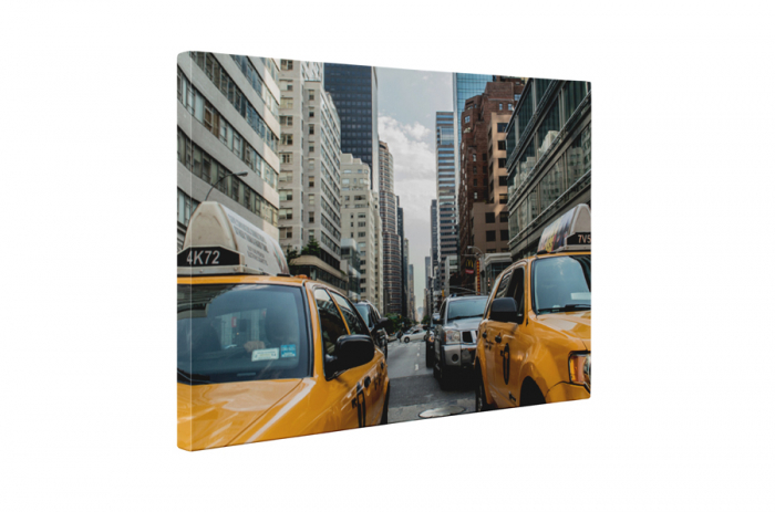 Tablou canvas : Taxiuri galbene [5]