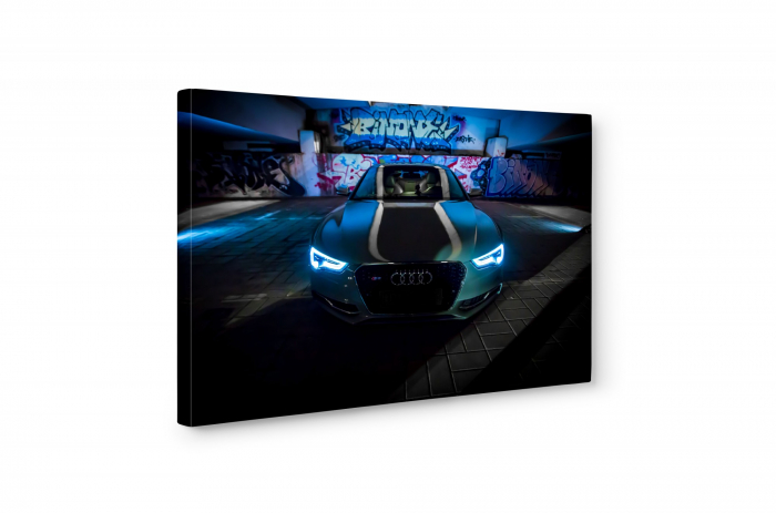Tablou canvas : Faruri Audi elegante [5]