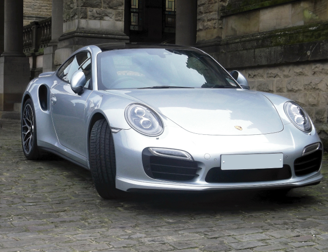 Tablou canvas : Porsche gri [4]