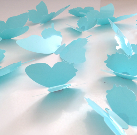 12 Fluturasi 3D Turquoise [0]