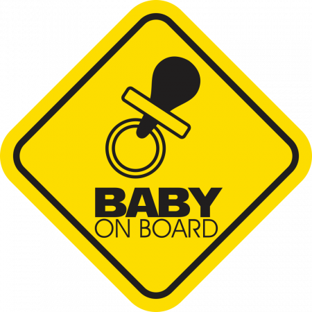 Sticker Baby on board - Suzeta [1]