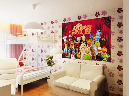 Fototapet - Fototapet Papusile Muppets