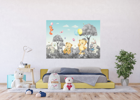 Fototapet - Fototapet - Teddy Bears