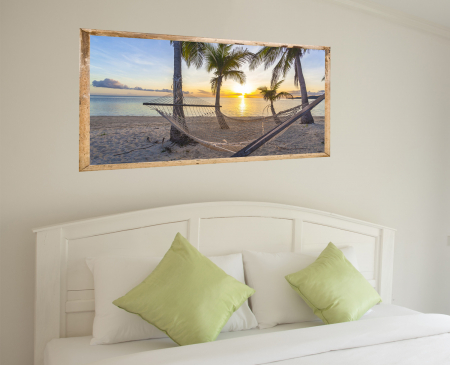 Stickere tip tablou - Sunset on the beach
