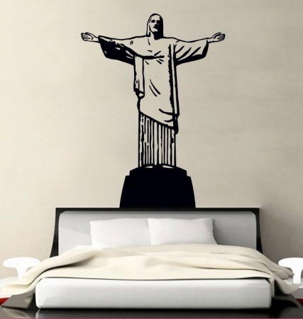 Casă - Sticker Iisus Mantuitorul din Rio de Janeiro