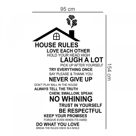 Rooftop House Rules - English and Swarovski crystals [2]