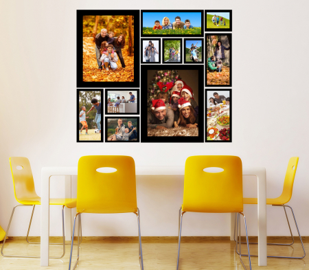 Stickere pentru fotografii - Sticker Peretele cu Amintiri