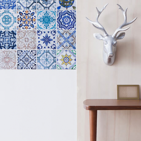 Sticker Mosaic Tile Patterns x 4 buc [2]
