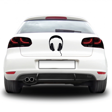 Alte desene - Sticker auto - Casti