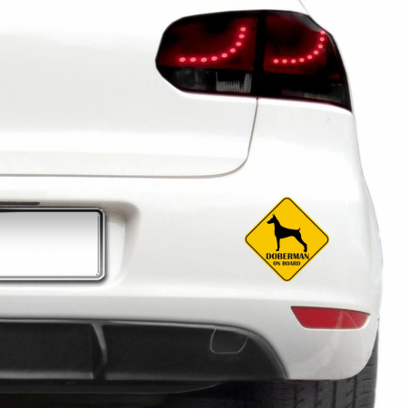 Animale - Sticker auto - Doberman